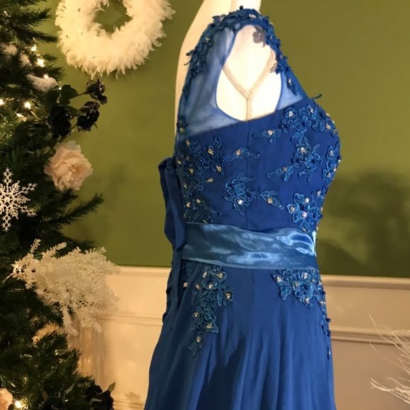 Formal evening gown Prom Bridesmaid dress - Picture 4 of 9